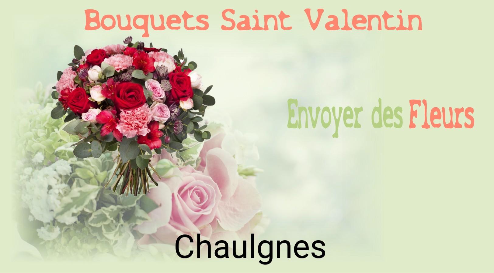 Roses de Saint-Valentin livrées à Chaulgnes